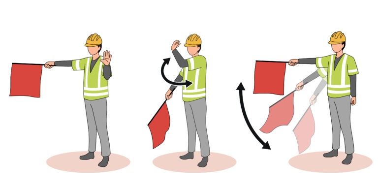 safety libabry illustrator_red flag